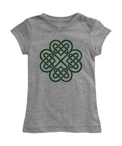 Celtic Clover Fitted Tee