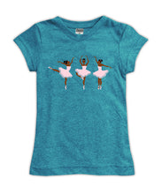 'Dark Skin Ballerinas' Fitted Tee