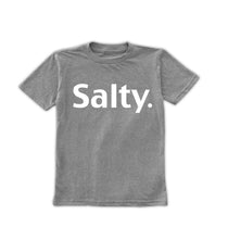 Gray salty unisex graphic tee