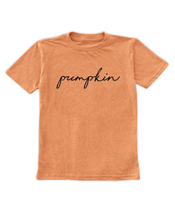 Heather Orange 'Pumpkin' Tee